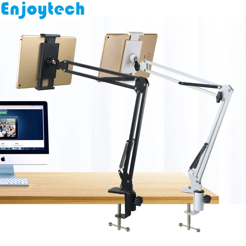 

Desktop Stands Mount Holder for 4.5-12.9" Mobile Phones Tablets Lazy Bracket for Video Live Streaming Bloggers