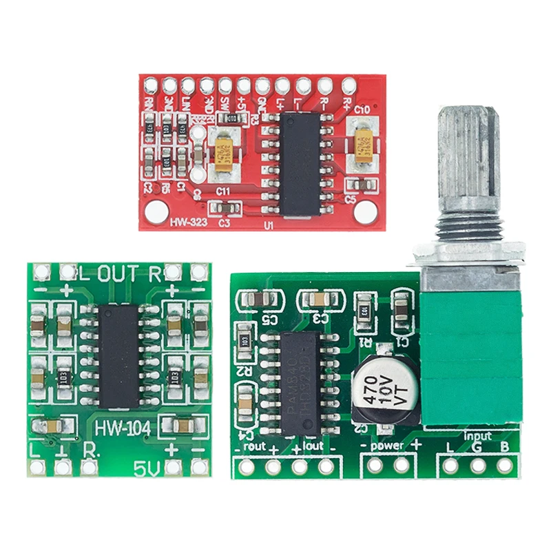 1 SZTUK PAM8403 Super mini cyfrowa płytka wzmacniacza mocy miniaturowa płytka wzmacniacza mocy klasy D 2 * 3 W wysoki 2,5-5 V USB