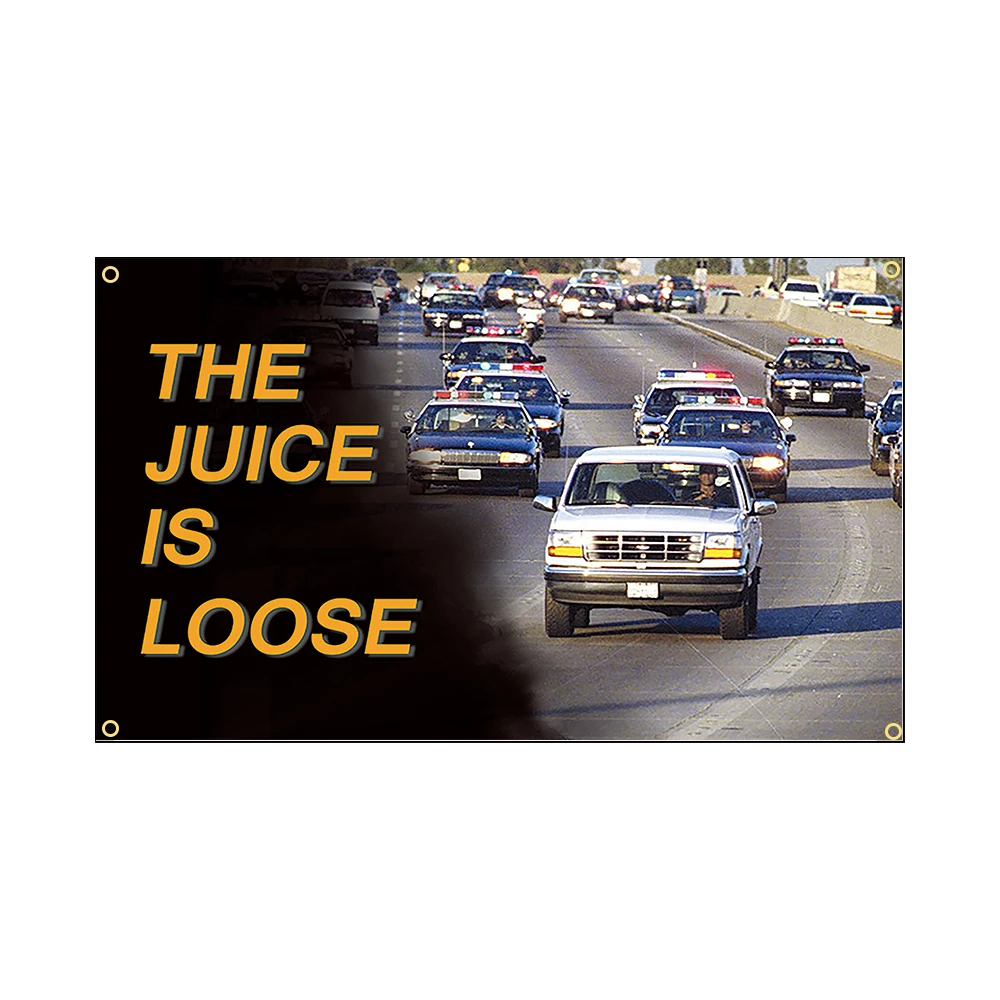 Nlbflag 90X150cm 3x5ft The Juice Is Loose Flag Banner Poster Tapestry