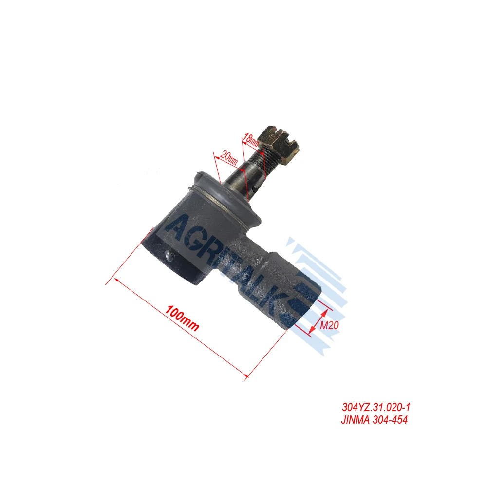 

The steering connector for power steering for Jinma JM304 - JM454 tractor parts, part number: 304YZ.31.020-1