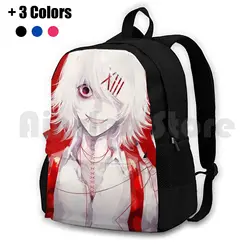 Suzuya Outdoor Hiking Backpack Waterproof Camping Travel Suzuya Tokyo Ghoul Sleeve Anime