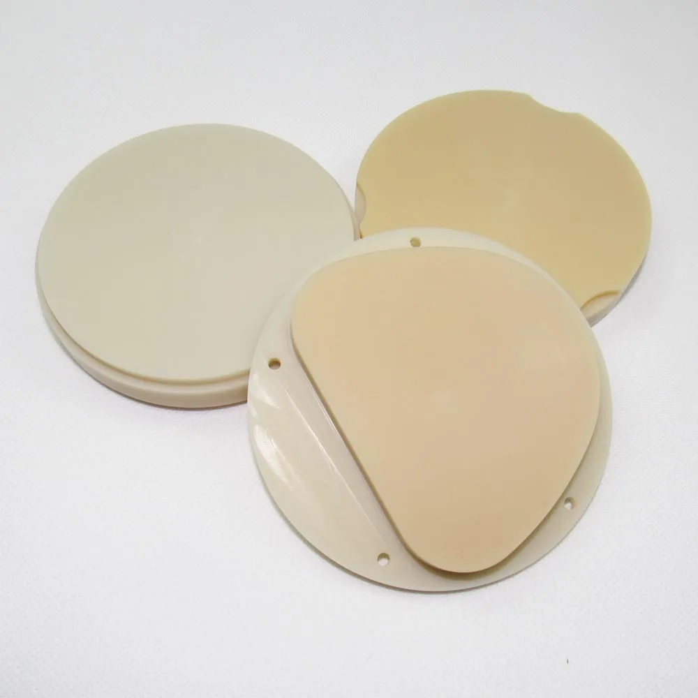 Dental CAD/CAM Blocks Multi-layer PMMA Disc A2 Shade 89*71*14Mm