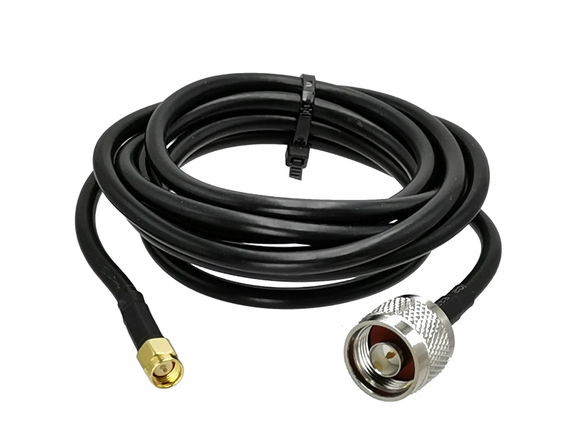 1Pcs RG58 SMA Male Plug to N Male Plug Connector RF Coaxial Jumper Pigtail Cable For Radio Antenna 6inch~30M