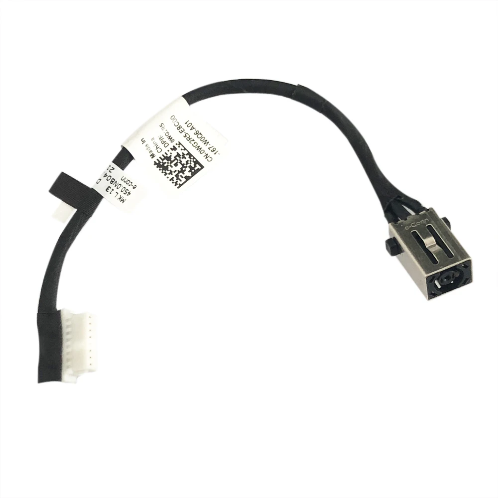 Cable conector de alimentación AC DC para portátil, Conector de puerto de carga para Dell 3320, 450.0NB04.0011 0WG2R5 WG2R5, 3/5/10 piezas