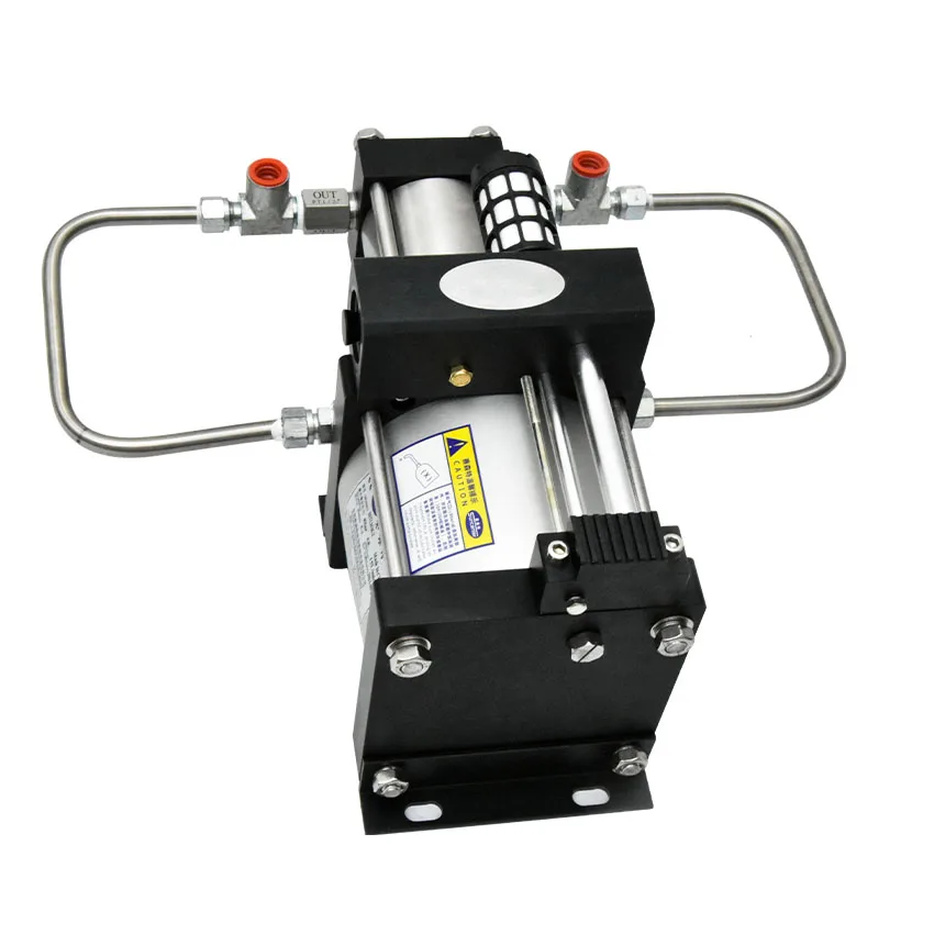 New Arrival SLM06 Refrigerant Booster Pump Portable Refrigerant Freon Filling/Transfer/Recovery Pump 5:1 0-40bar 15L/min