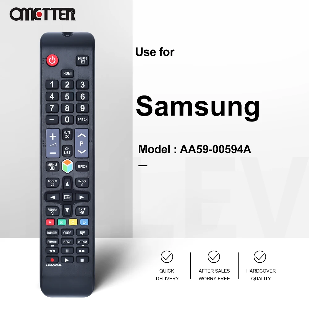 Nuovo uso per SAMSUNG Universal Remote AA59-00581A AA59-00582A AA59-00594A muslimtv 3D Smart Player