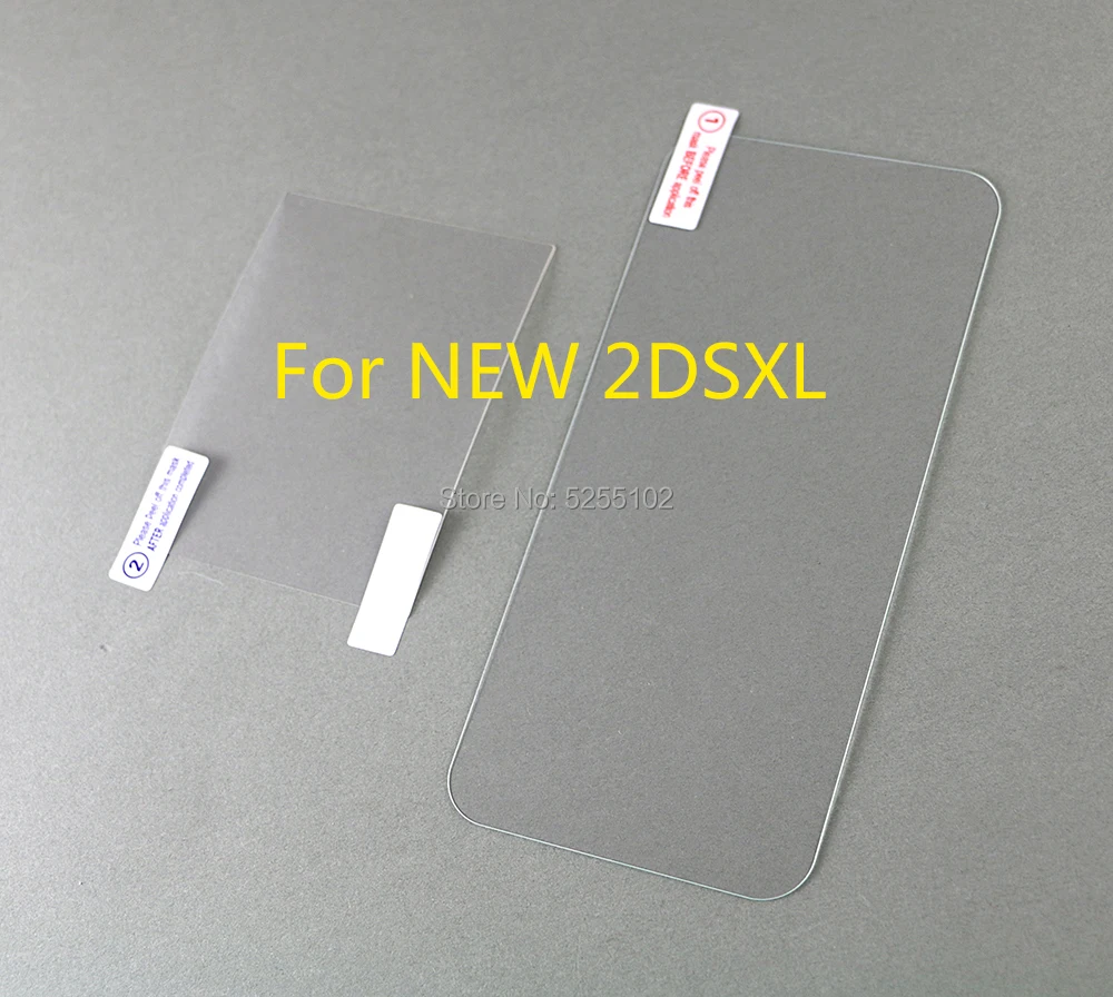 

20sets Tempered Glass Screen Protector For Nintendo New 2DS XL/LL Premium Full Cover Screen Protector Film