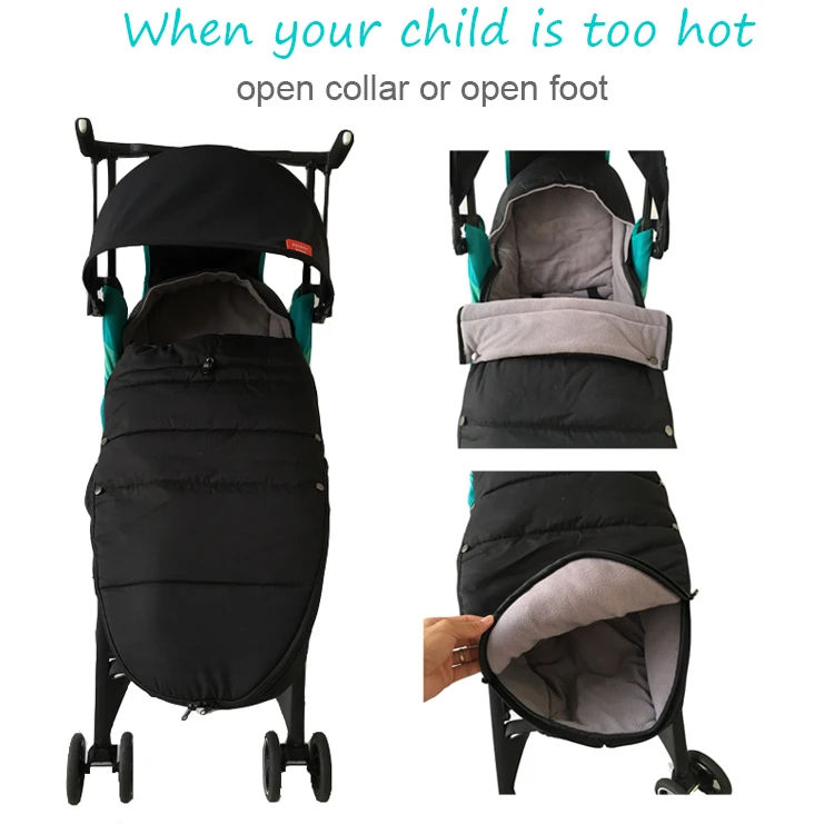 Cojín de asiento más cálido para GB Pockit, reposapiés para cochecito Goodbaby, accesorios para cochecito, calcetines a prueba de viento