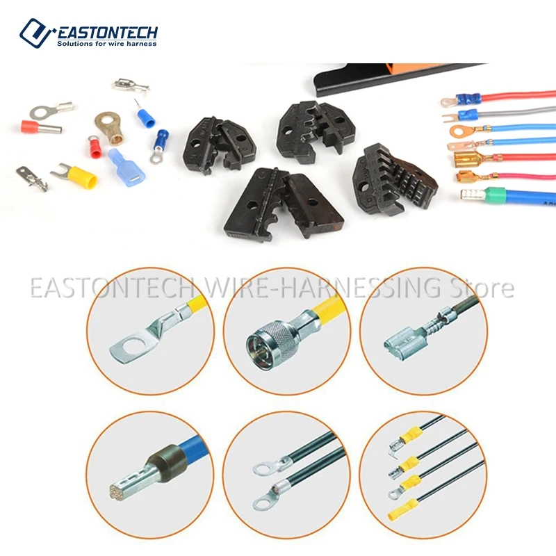 EASTONTECH  EW-10ET-2 Insulated Crimp Terminal Butt Splice Plier Insulated Crimp Terminal Butt Splice Plier