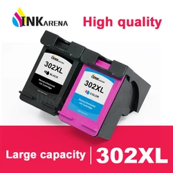 INKARENA Remanufactured Ink Cartridge 302 XL 302XL Black & Tricolor Refill For HP Envy 4510 4511 4512 4513 4516 Officejet 3830