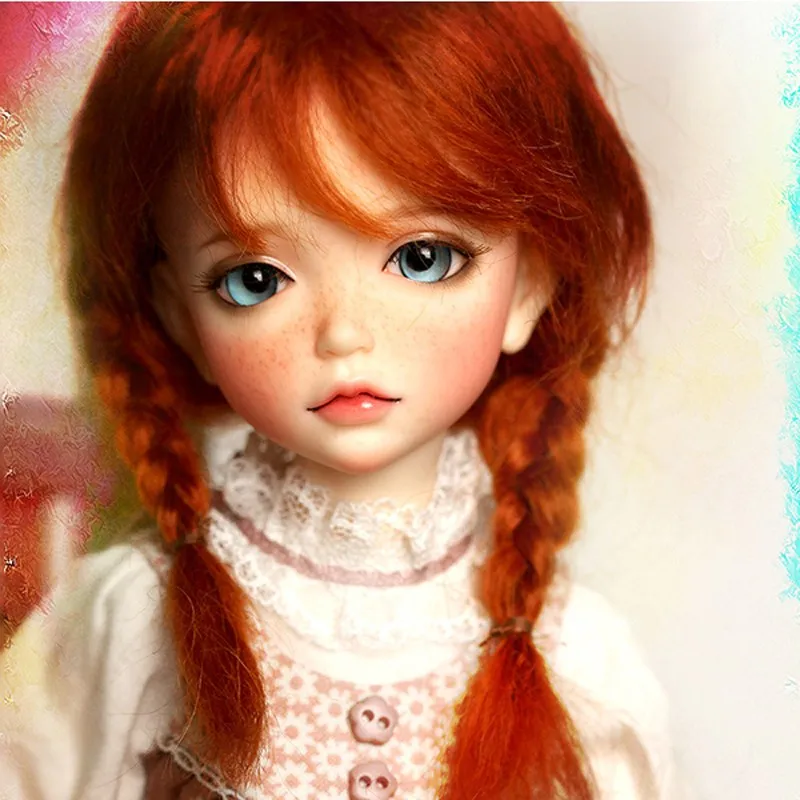 

Новая кукла 1/4 BJD/SD, модная КРАСИВАЯ 34,5 см, Lonnie, смоляный шарнир для маленьких девочек, подарок на день рождения, точечный макияж