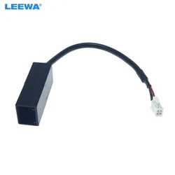 LEEWA Car Radio Audio 4Pin Connector to USB Input Wire Adapter For Honda CRV City Mitsubishi ASX USB Cable #CA6366