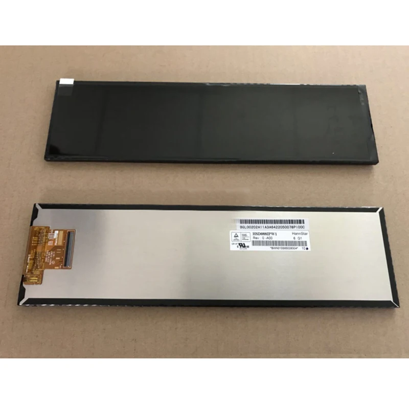 8.8 inch LCD Display Panel HSD088IPW1-A00 1920x480 LCD Screen Brightness Controller Driver Board for Automotive Instrument