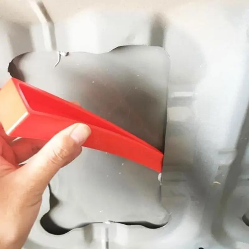 1 Pcs  Car Dent Repair Support Tool Door Wedge Sheet Metal Door Supporting Clip Protect Felt  Window Curve Wedge Tool