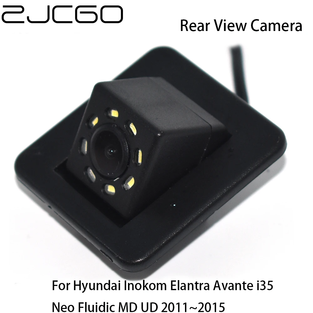 

ZJCGO Car Rear View Reverse Back Up Parking Waterproof Camera For Hyundai Inokom Elantra Avante i35 Neo Fluidic MD UD 2011~2015