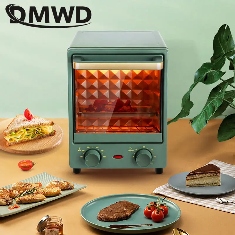 DMWD 12L Vertical Electrical Bake oven Commercial Household Appliance Multifunctional Chicken furnace pizza toaster oven kitchen