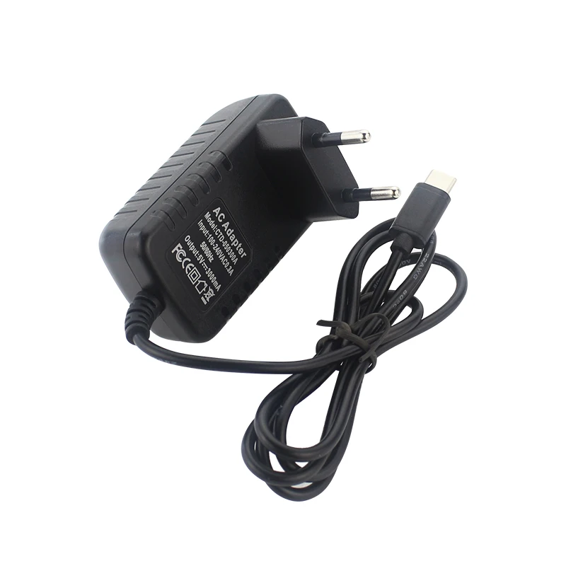 10 Stks/partij Raspberry Pi 4 Model B Power Adapter 5V 3A Dc Voeding Type-C Power Charger voor Raspberry Pi 4