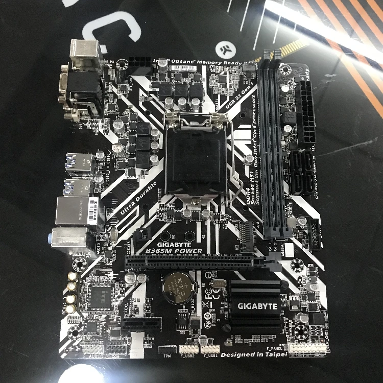 Imagem -04 - Soquete da Placa Mãe Gigabyte B365m Poder Lga 1151 Ddr4 Usb3.1 Vga Mais Dvi