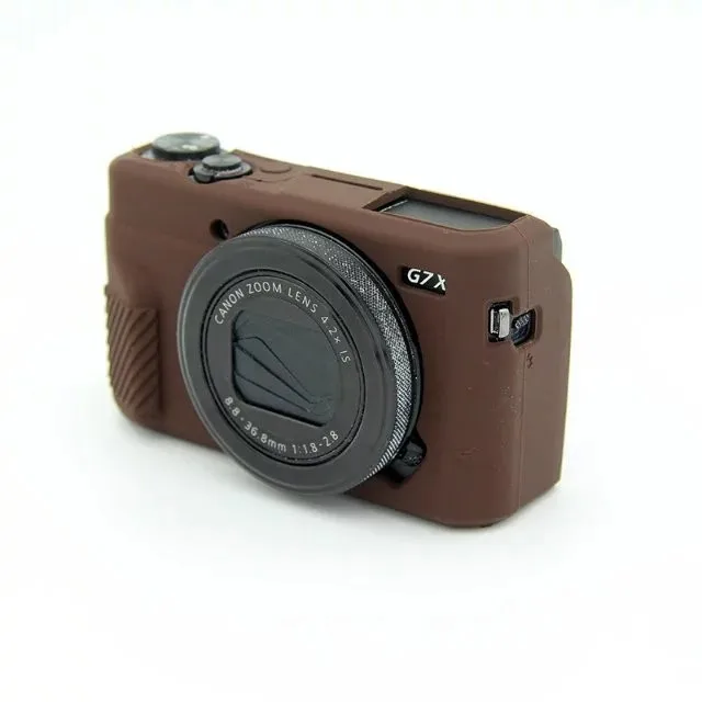 New Camera Silicone Case for Canon G7XII G7X II G7X Mark 2 G7X III G7X3 G7X Mark 3 Rubber Protective Body Cover bag Camera Skin
