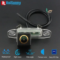 CVBS AHD Car Rear View Reverse Camera For Volvo S60 XC60 XC90 S80 V60 V70 Parking Line Mirror Image Fisheye Lens Night Vision HD