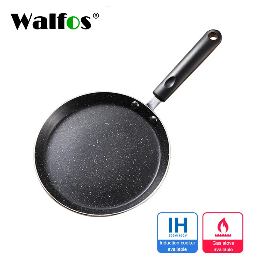 

Walfos Non-stick Frying Pan Maifan Stone Wok Aluminum Alloy Pan Pancake Egg Steak Frying Pot Pizza Panckae Pans Cooking Tools