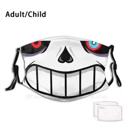 Dust Sans Funny Print Reusable Pm2.2872 Filter Face Mask Sans Undertale Dusttale Sans Dusttale Dust Sans Undertale Au