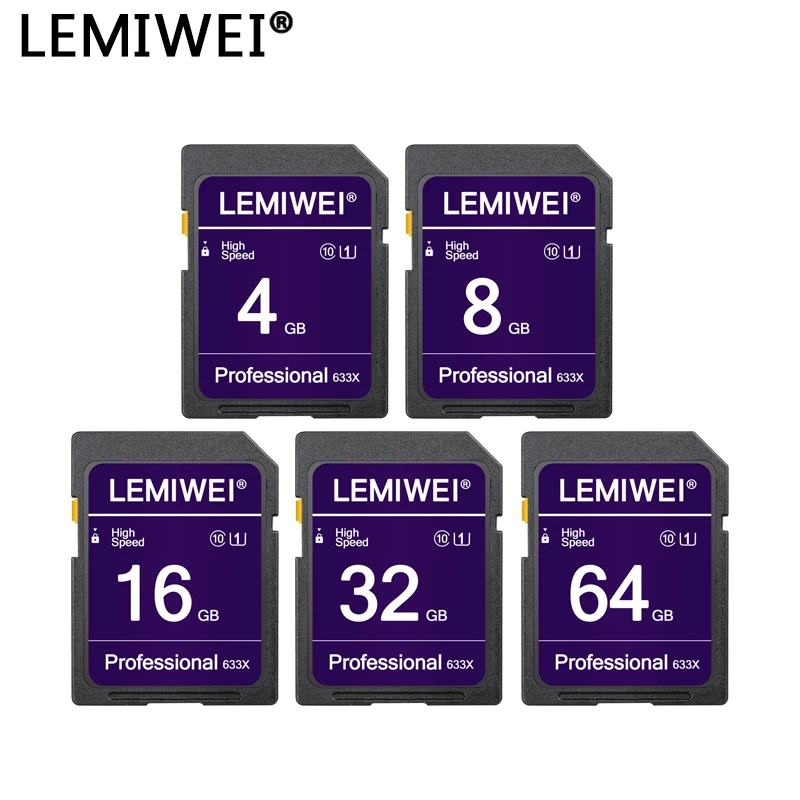 

Lemiwei SD-карта, класс 10, 4 ГБ, 8 ГБ, 32 ГБ