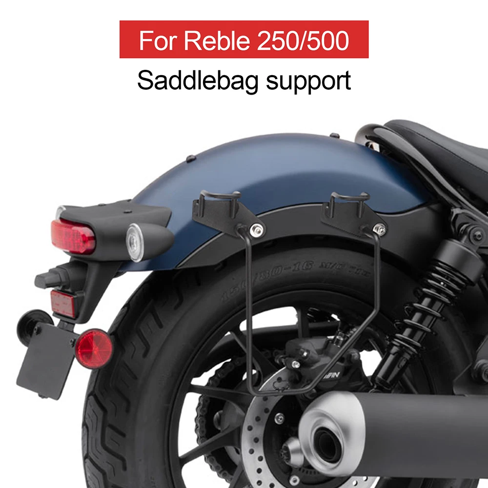 Motorcycle Saddlebag For CMX500 Side Saddle Bag PU Waterproof Saddlebags For Honda Rebel CMX500 250 300 350 500 1100 For Yamaha