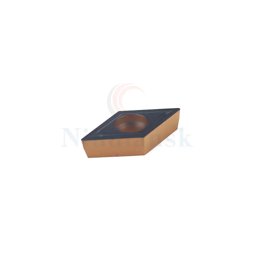Outil de tournage de finition interne DCMT11T304 DCMT11T308 LF9218, tour CNC, Inserts en carbure cémenté pour le traitement des pièces en acier, 10 pièces