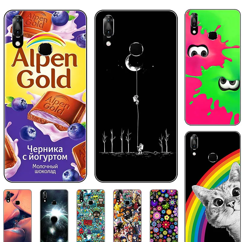 Popular Case For Vodafone Smart V11 Case Soft Silicone Phone Back Cover Case Smart V 11 Coque Funda For Vodafone Smart X9 Case