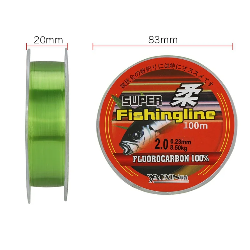 Fishing Line Nylon Fluorocarbon 500m Yard High Strength Freshwater Saltwater Wire Outdoor pesca Accessories Pro