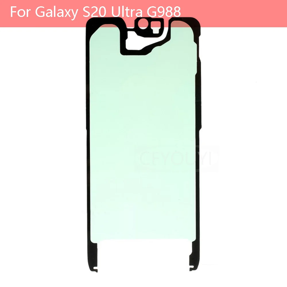 50pcs/lot For Samsung Galaxy S20 G980 S20 Ultra G988 Waterproof Adhesive Sticker Part