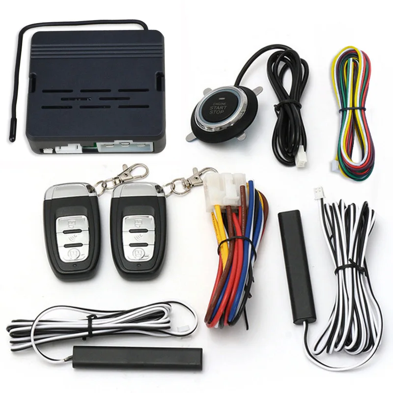 

12V car general PKE comfortable keyless into a key to start the remote control of the remote ignition system