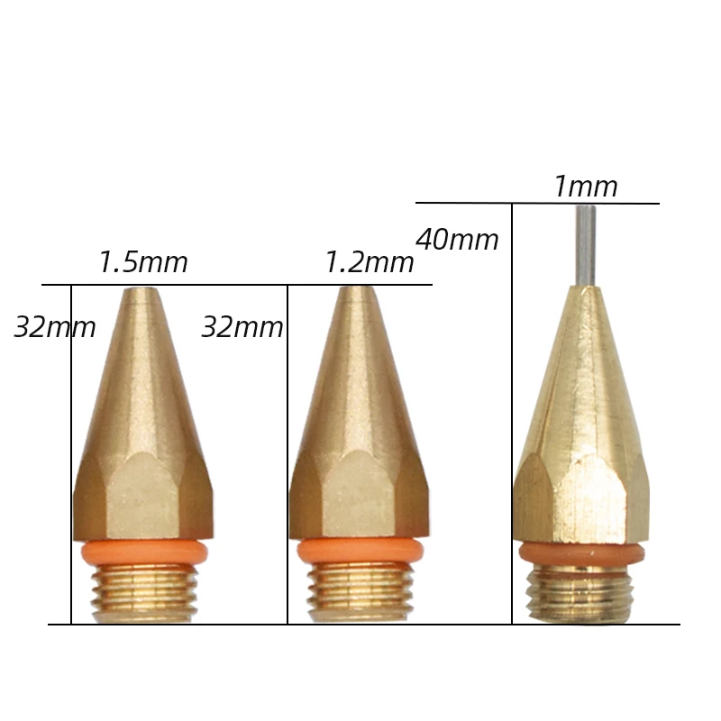 Hot Glue Gun 60W Small Diameter 1mm Copper Nozzle Hot Melt Gun Small Aperture Household Manual Hot Gun Glue Stick DIY Glue Gun