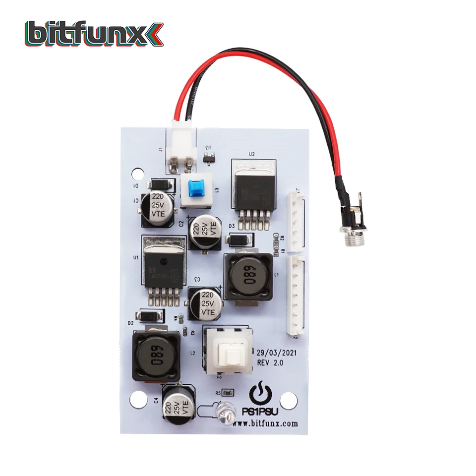 Bitfunx PS1PSU 12 Volt Power Supply for PS1 Playstation 1 Fat