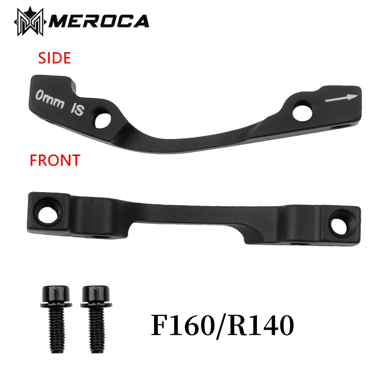 MEROCA Bicycle Disc Brake Adapter Mtb Disc Brake Converter Mountain Bike Bracket Cycling Caliper Mount For 160 180 203mm Rotor