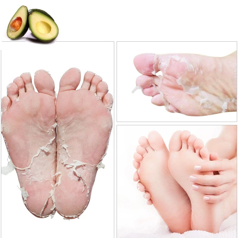 Exfoliating Foot Masks Pedicure Socks Exfoliation for Feet Mask Remove Dead Skin Heels Foot Peeling Mask for Legs