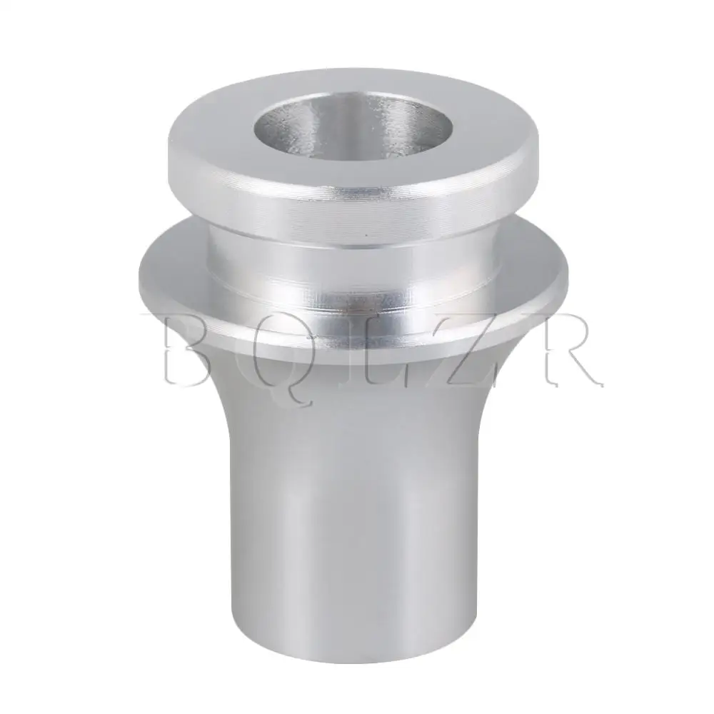 BQLZR M10x1.5 Silver Shift Knob Boot Nut Adapter Replacement for Honda Cars