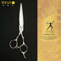 Titan-tijeras profesionales para peluquero, tijeras de corte para salón, tijeras de peluquería, acero japonés vg10