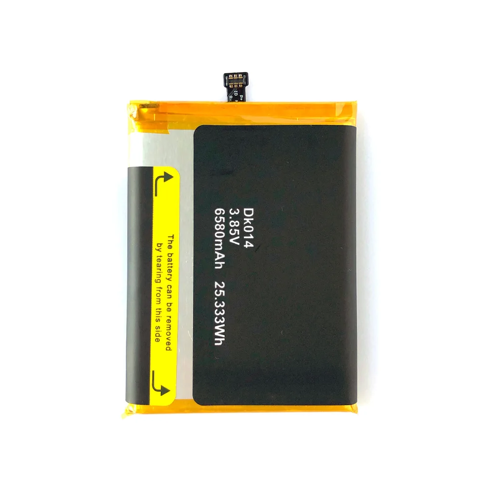 Batería original de alta calidad 6580mAh DK014 para Blackview BV9800 Pro, repuesto para teléfono móvil 5