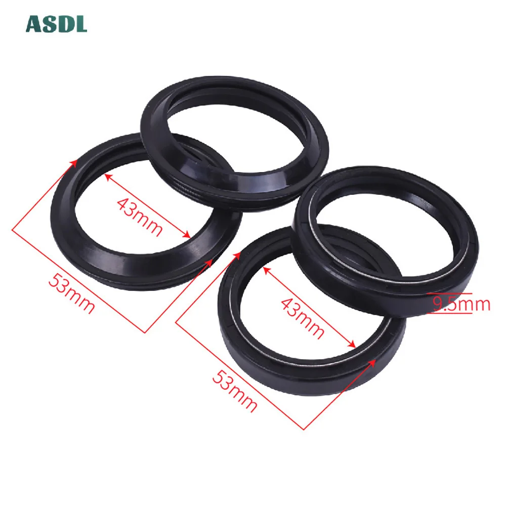 43x53x9.5 43x53x11 Fork Oil Seal 43 53 Dust Seal For KT /M MXC300 EGS300 250 300 Freeride 380 EXC MXC EGS EXC380 MXC380 EGS380