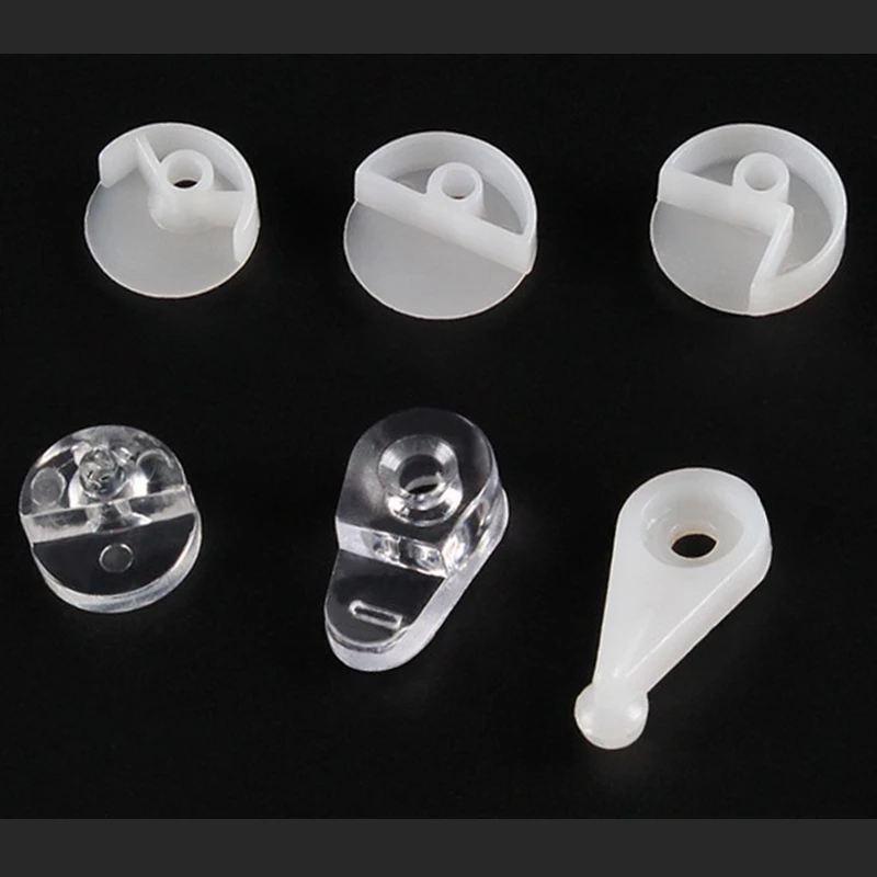 

100Pcs Screen Panel Retainer Furniture Clamp Screw Transparent Plastic Corner Button Hardware Fittings Glass Clip ZXY9888