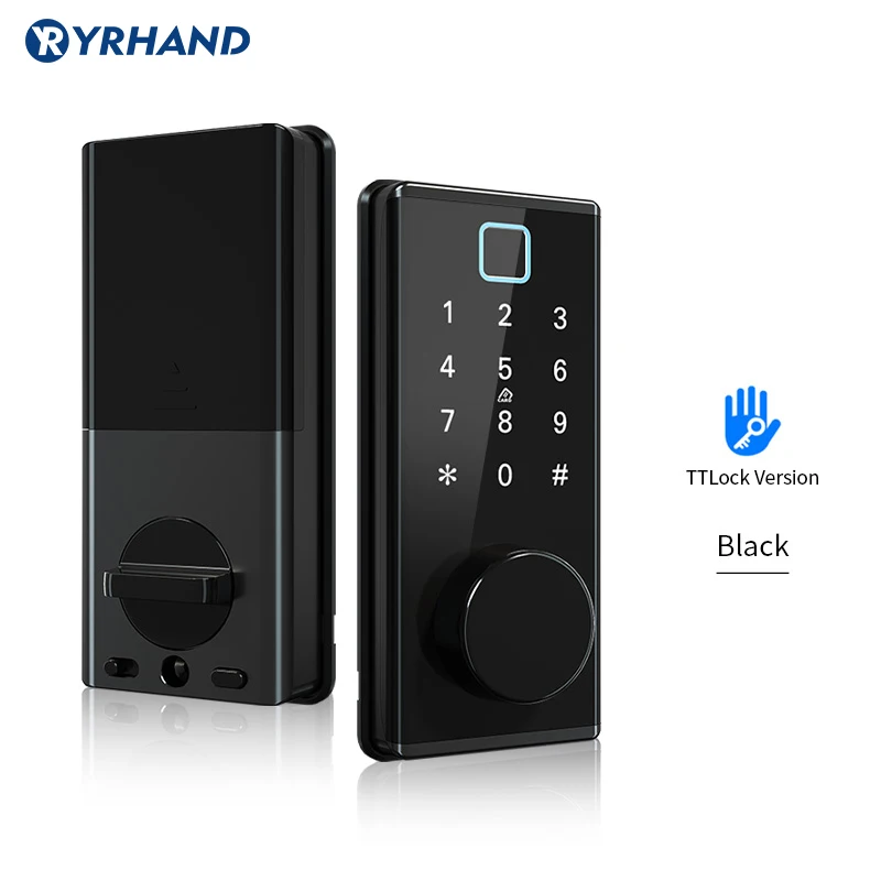 

casa digital home hotel fingerprint cerradura inteligente fechadura eletronica ttlock smart door lock