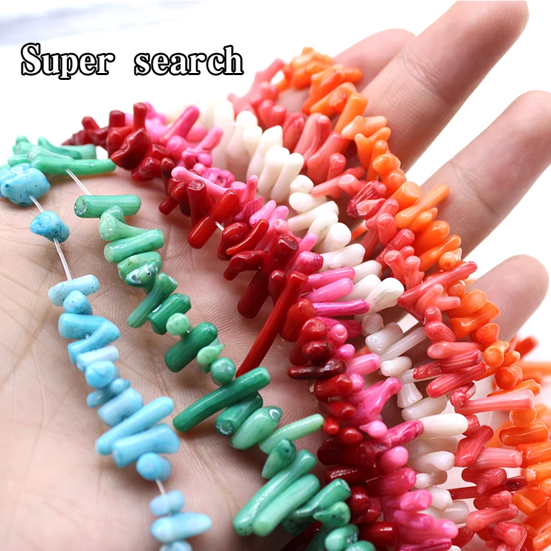 Natural Stone Beads Irregular Red Coral Gravel Chip Beads For Jewelry Making 5-12mm Diy Bracelet Fashion Jewellery Wholesale