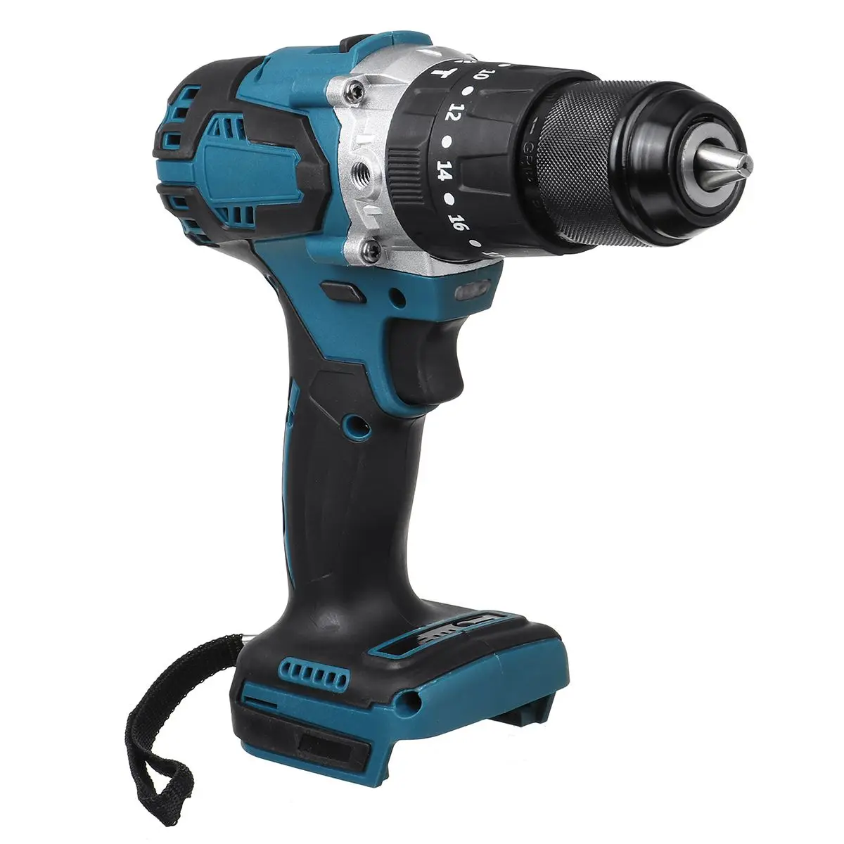 Drillpro 3 in 1 Brushless Electric Hammer Drill Screwdriver 13mm 20+3 Torque Cordless Impact Drill for Makita 18V Battery