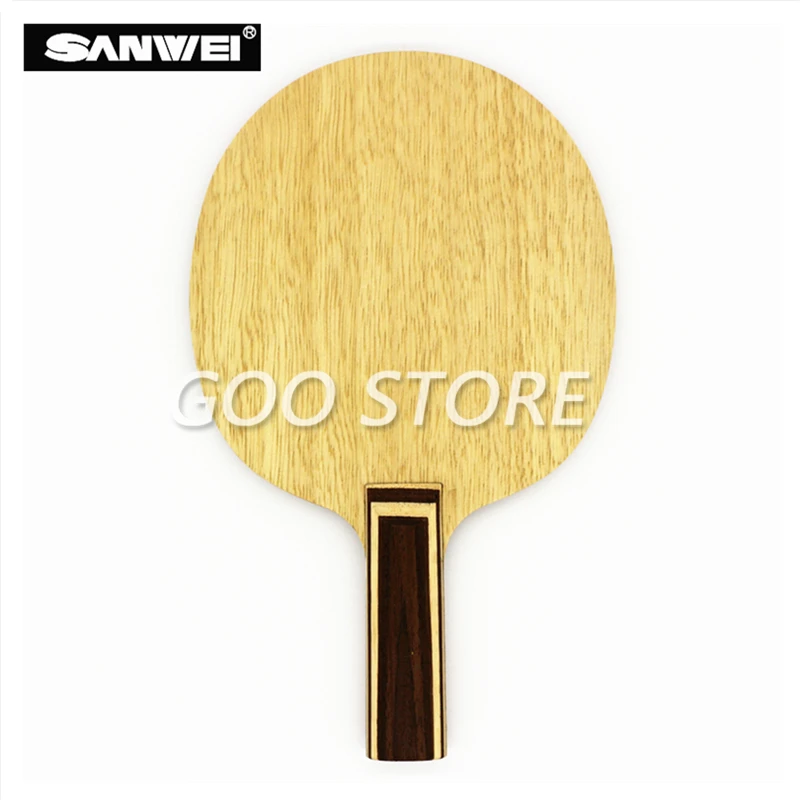 SANWEI Defence Alpha Table Tennis Blade Defensive Play Chop Big Body Chopping Professional SANWEI Ping Pong Racket Bat Paddle