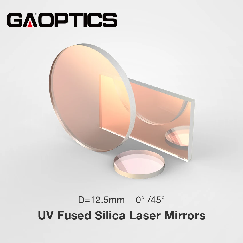 Dia.12.5mm Silicon Material Laser Mirror Reflective Lens For CO2 Laser Cutting Engraving Machine YAG 266-1064nm