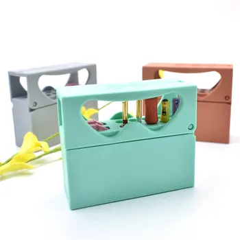 ทันตกรรมฆ่าเชื้อ Endo ไฟล์ผู้ถือกล่อง Autoclave ฆ่าเชื้อกรณี Burs สําหรับ Oral Care ยาสีสุ่ม 10 หลุม