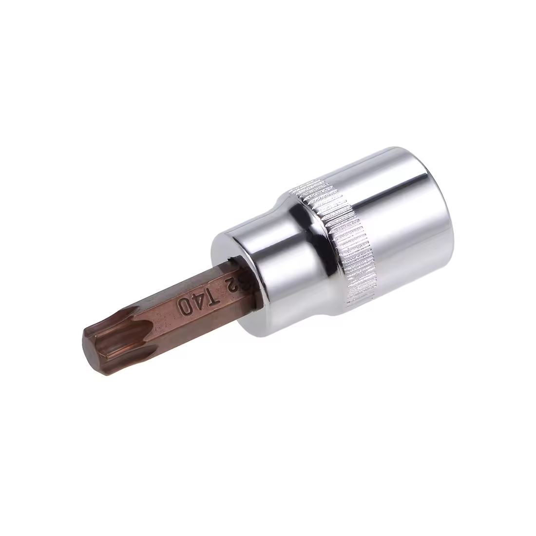 Торцевые головки Torx T20/30/40/45/50/55/60 из стали S2 с приводом 3/8 дюйма, длиной 48 мм, из латуни, серебристого цвета, ручной инструмент для самостоятельного ремонта автомобилей.