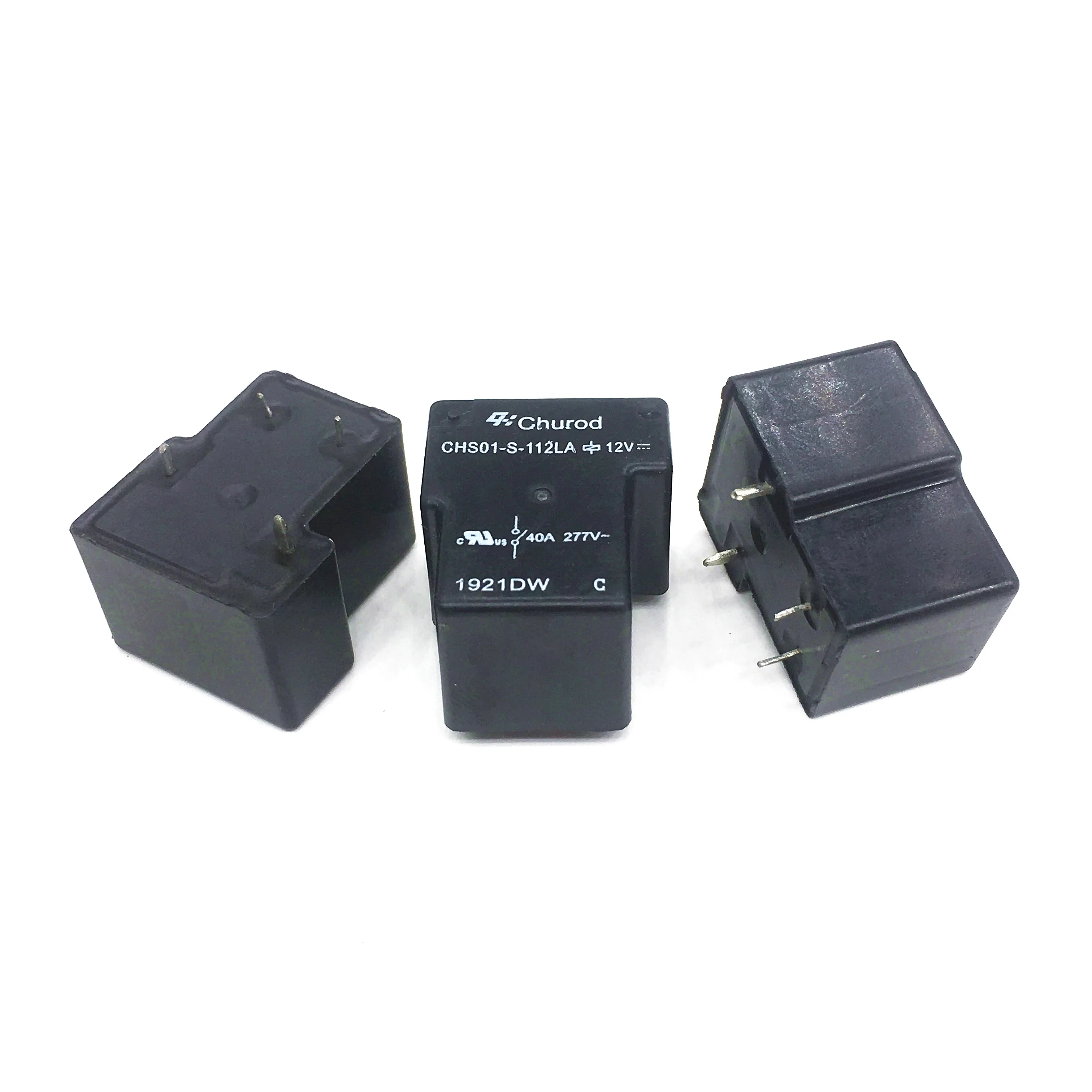 CHS01-S-112LA 12V Electromagnetic Power Relay 4 Pins